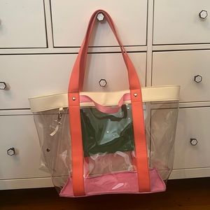 PVC beach tote